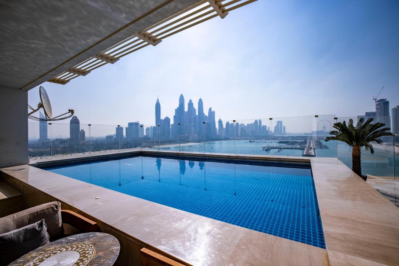 Five Palm Luxury Penthouse Full Marina View & Private Pool Hotel Dubaj Kültér fotó