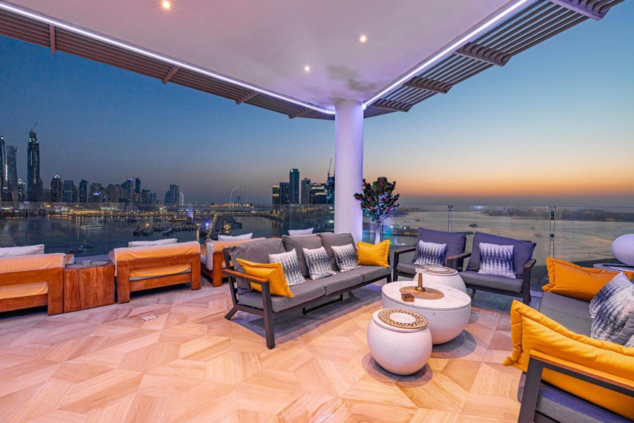 Five Palm Luxury Penthouse Full Marina View & Private Pool Hotel Dubaj Kültér fotó