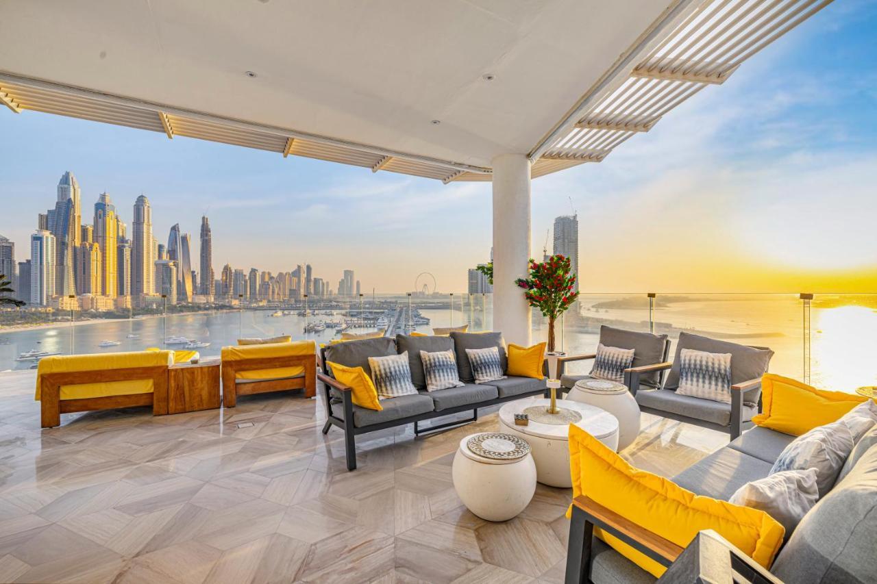 Five Palm Luxury Penthouse Full Marina View & Private Pool Hotel Dubaj Kültér fotó