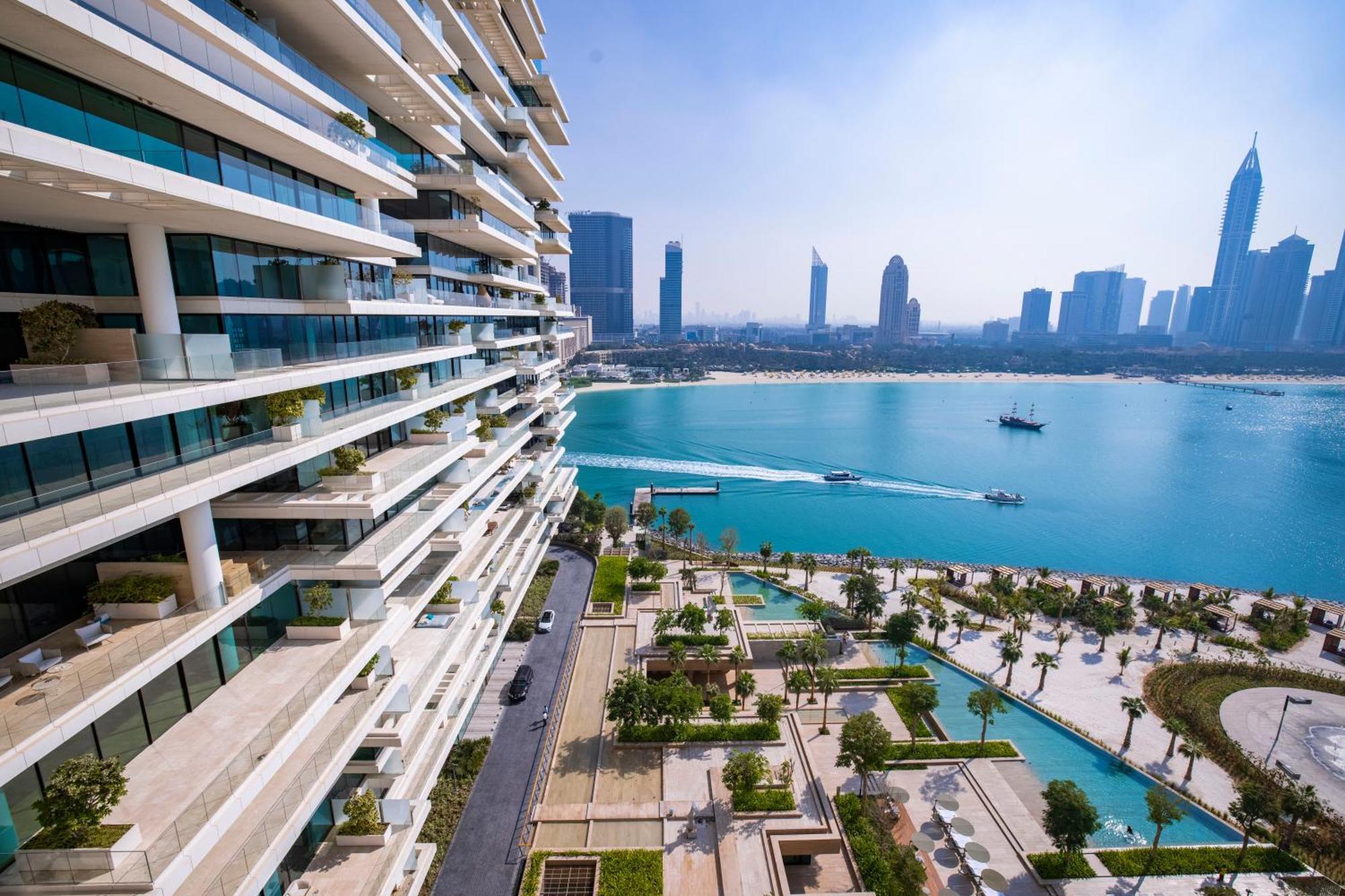 Five Palm Luxury Penthouse Full Marina View & Private Pool Hotel Dubaj Kültér fotó