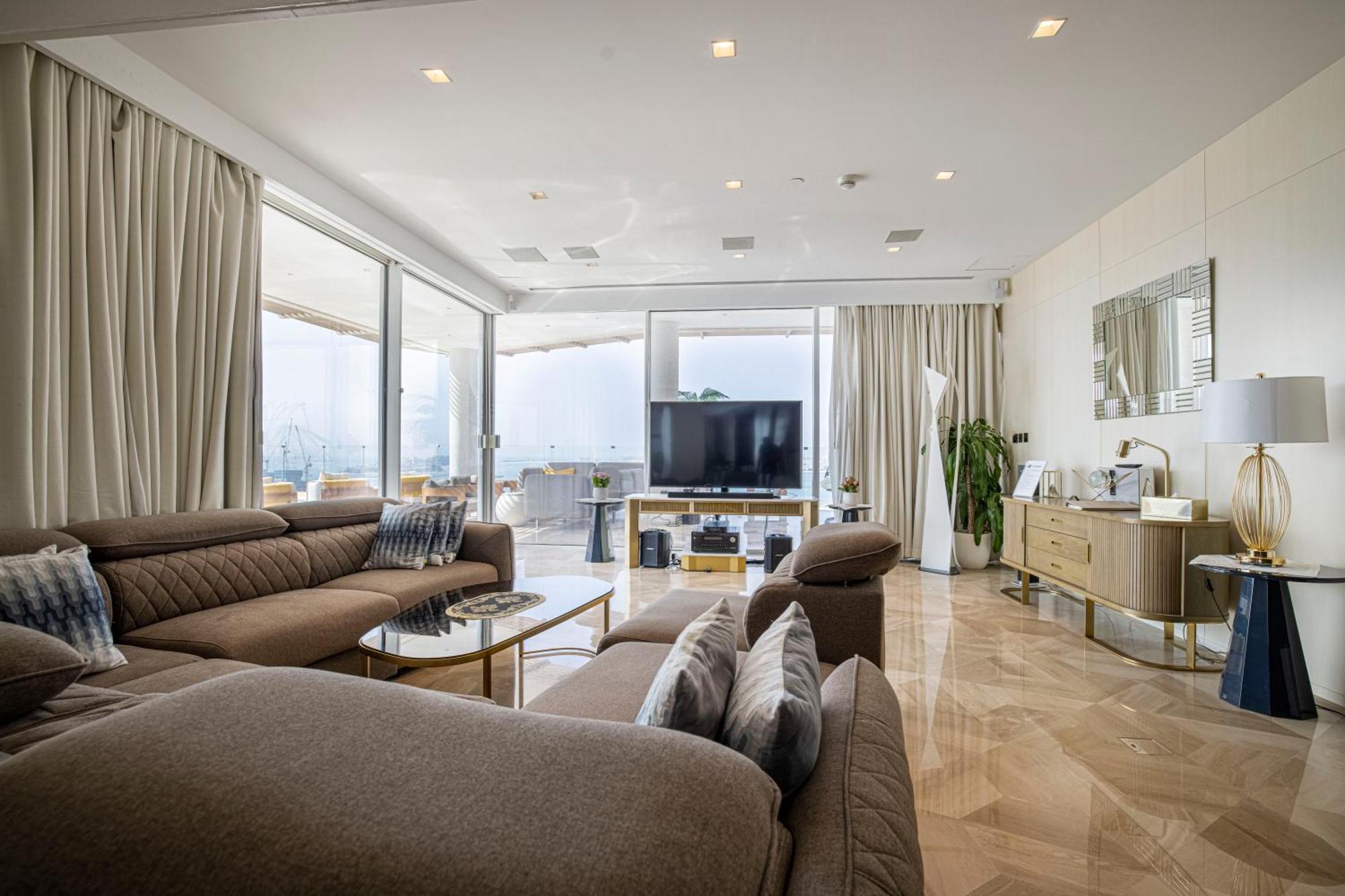 Five Palm Luxury Penthouse Full Marina View & Private Pool Hotel Dubaj Kültér fotó